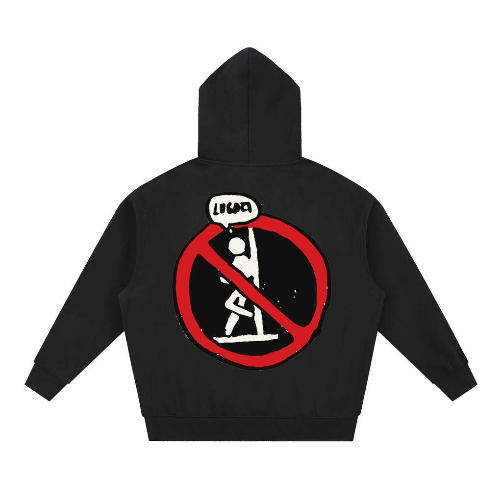 Essential Oversized Boxy Fit Fleece Hoodie