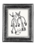 2 Souls – art print by LUGAZI, shown in a frame